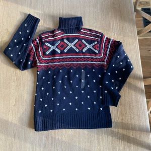 Polo Ralp Lauren Turtleneck 100% Hand Knit Wool